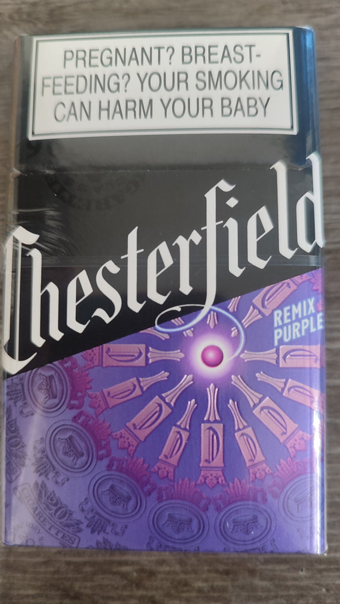 purple cigarette Chesterfield Remix Purple – G.C. Gypsey Convenience Center