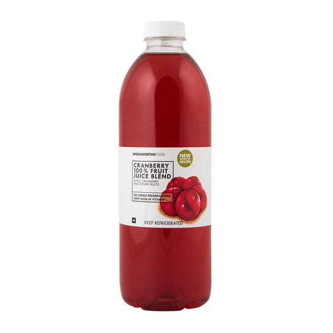 100% Cranberry Fruit Juice Blend 1.5 L