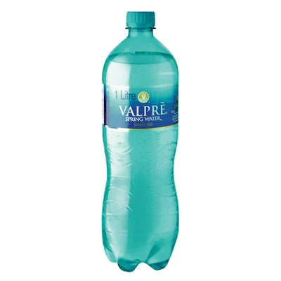 Valpre sparkling spring water 1L