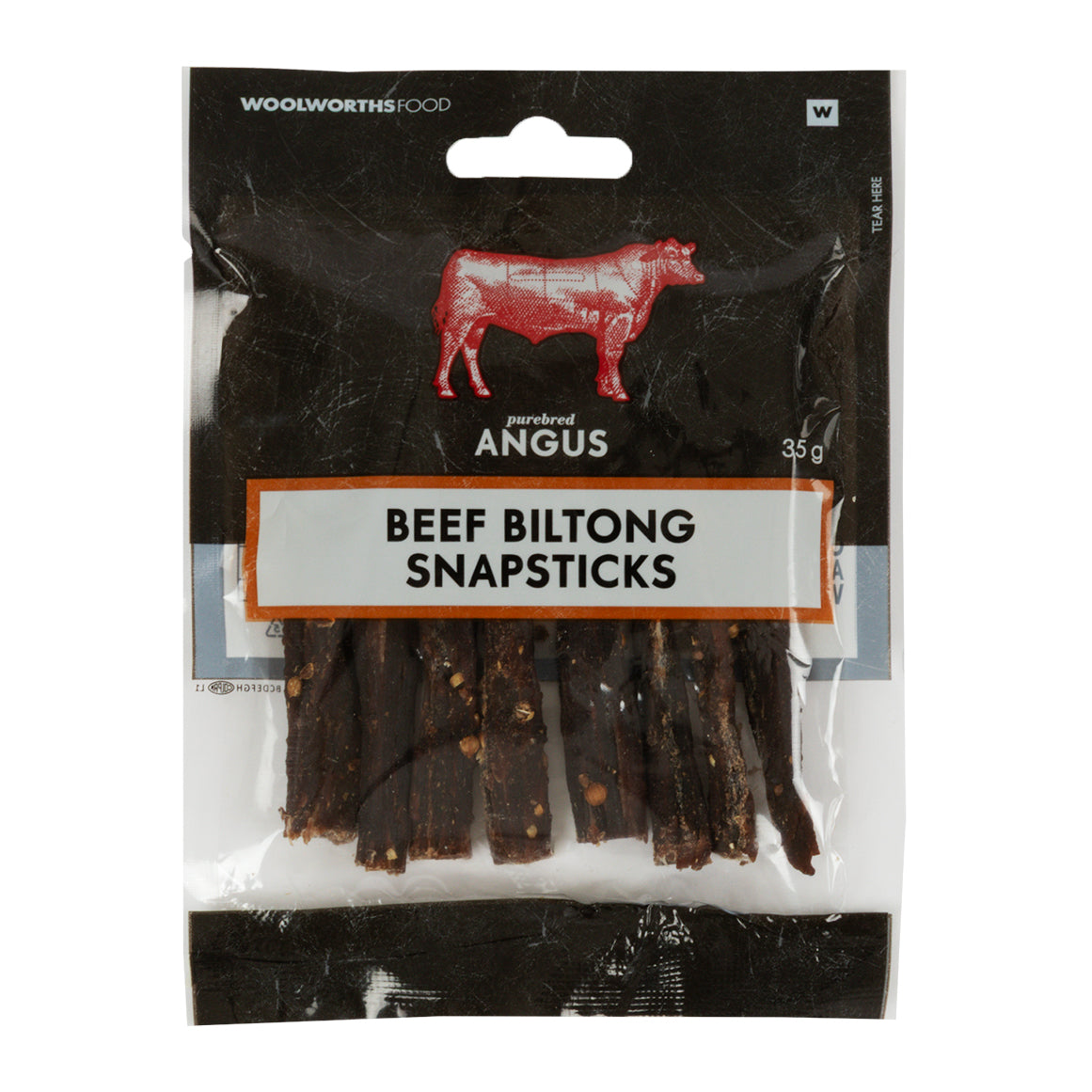Original Angus Beef Biltong Snapsticks 35 g