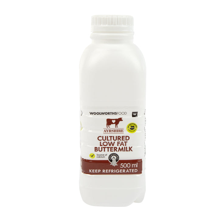 Ayrshire Cultured Low Fat Buttermilk 500 ml