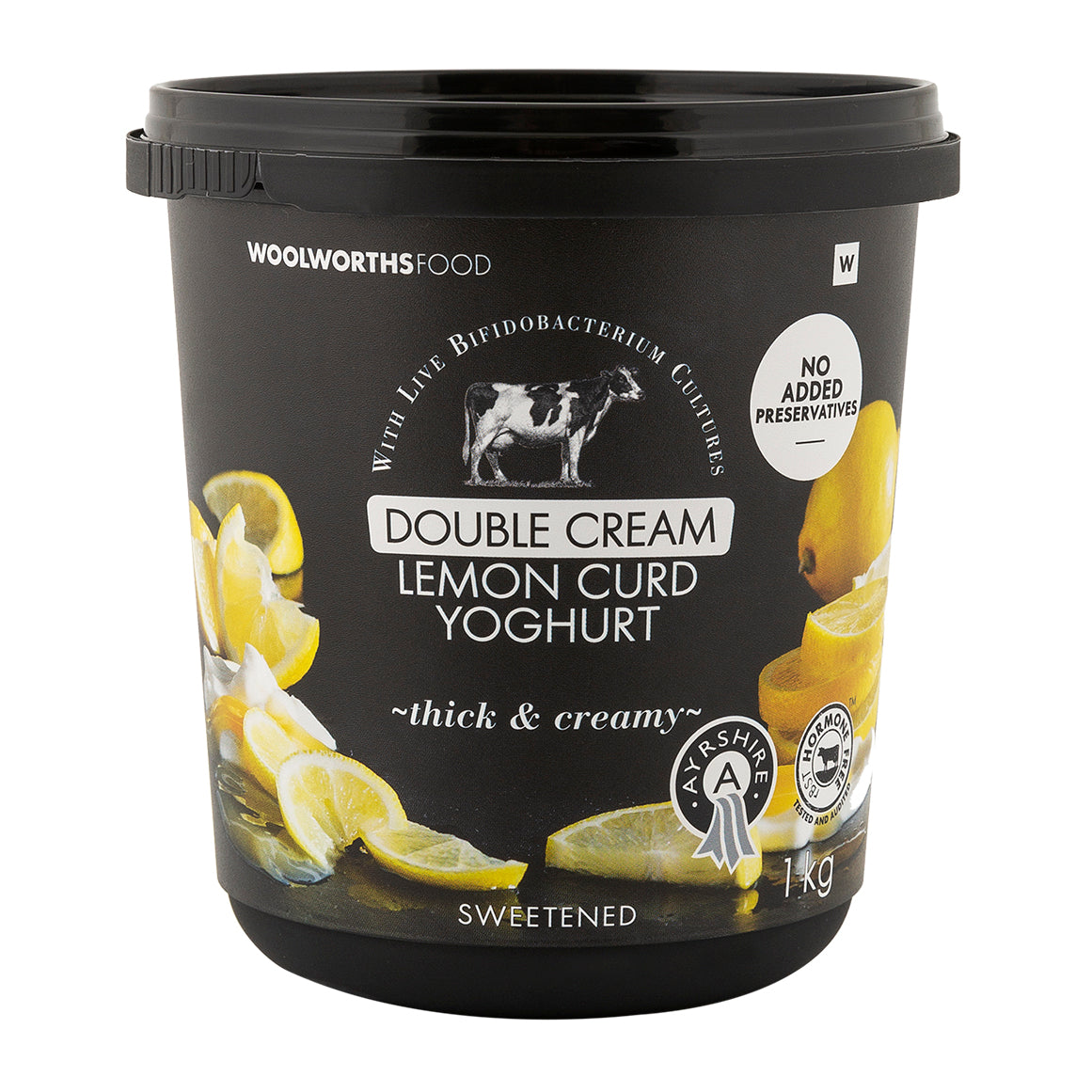 Double Cream Ayrshire Lemon Curd Yoghurt 1 kg