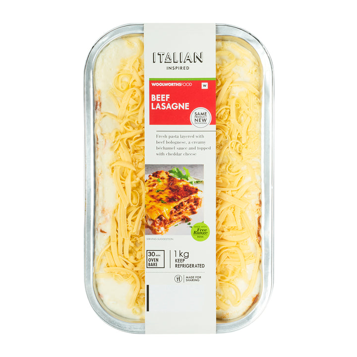 Beef Lasagne 1 kg