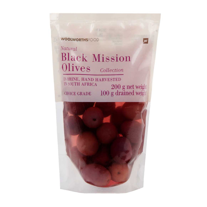 Black olives in brin