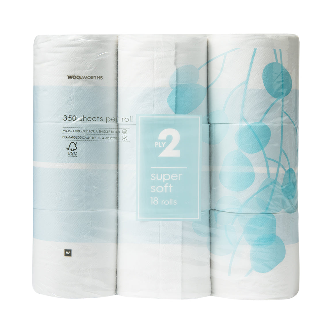 Bulk Super Soft 2 Ply Toilet Paper 18Pk