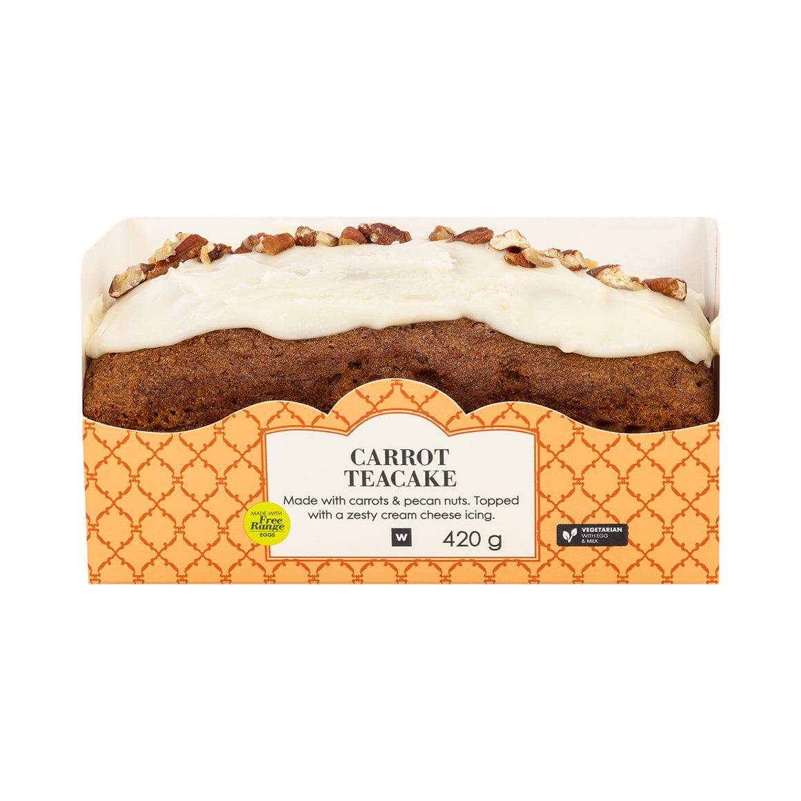 Carrot Tea Cake Loaf 420g
