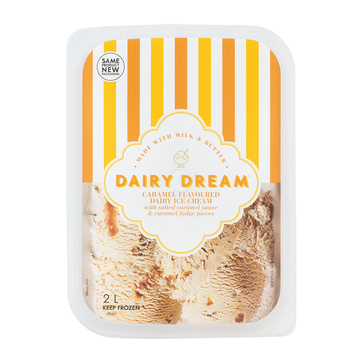 Triple Caramel Dairy Ice Cream 2 L
