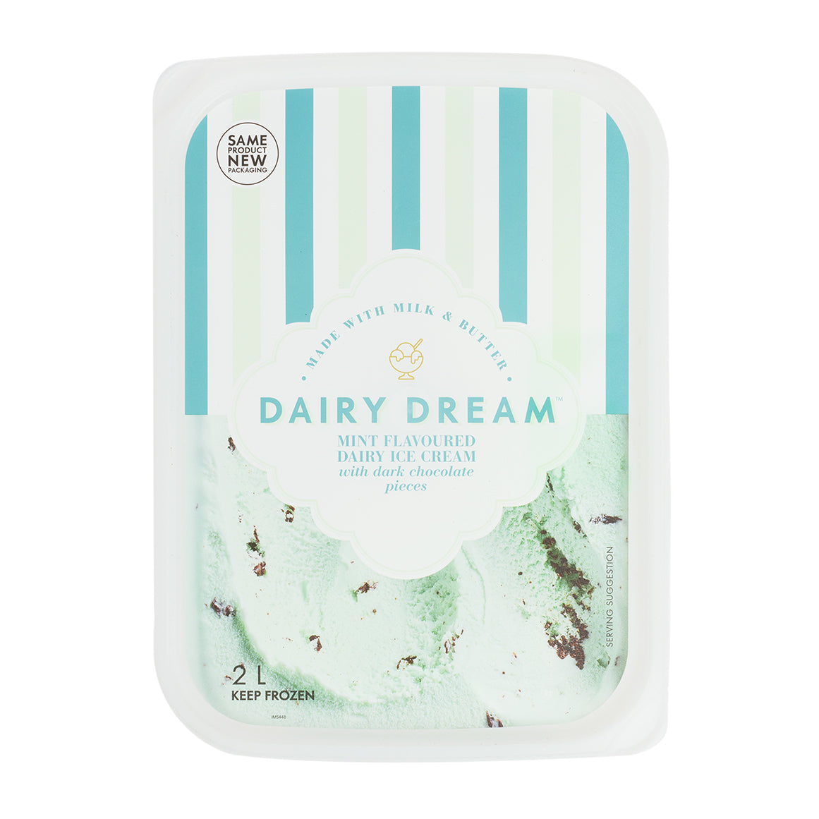 Mint Flavoured Dairy Ice Cream 2L