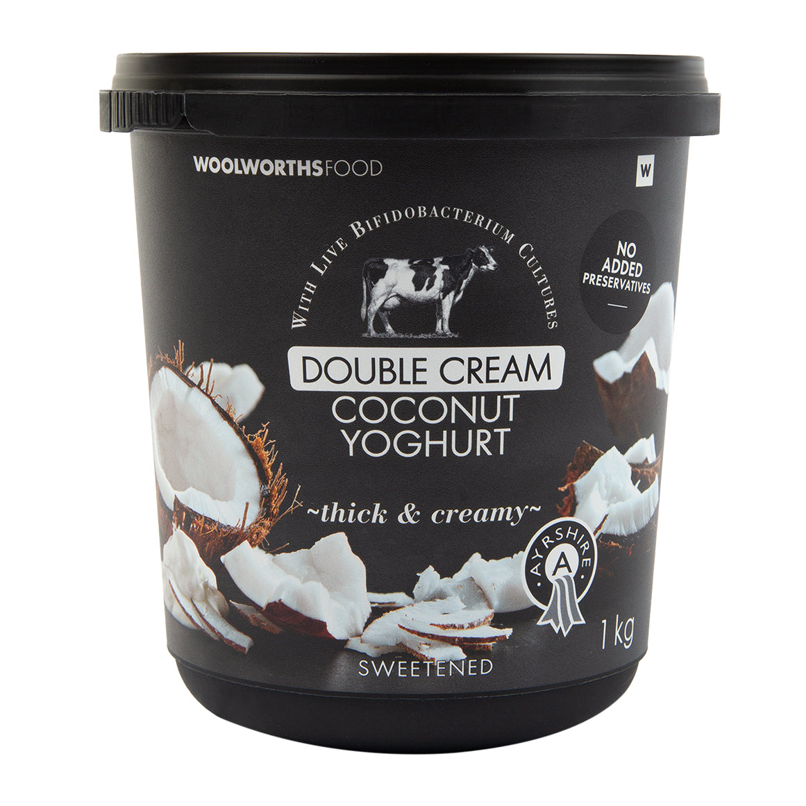 Double Cream Ayrshire Coconut Yoghurt 1K