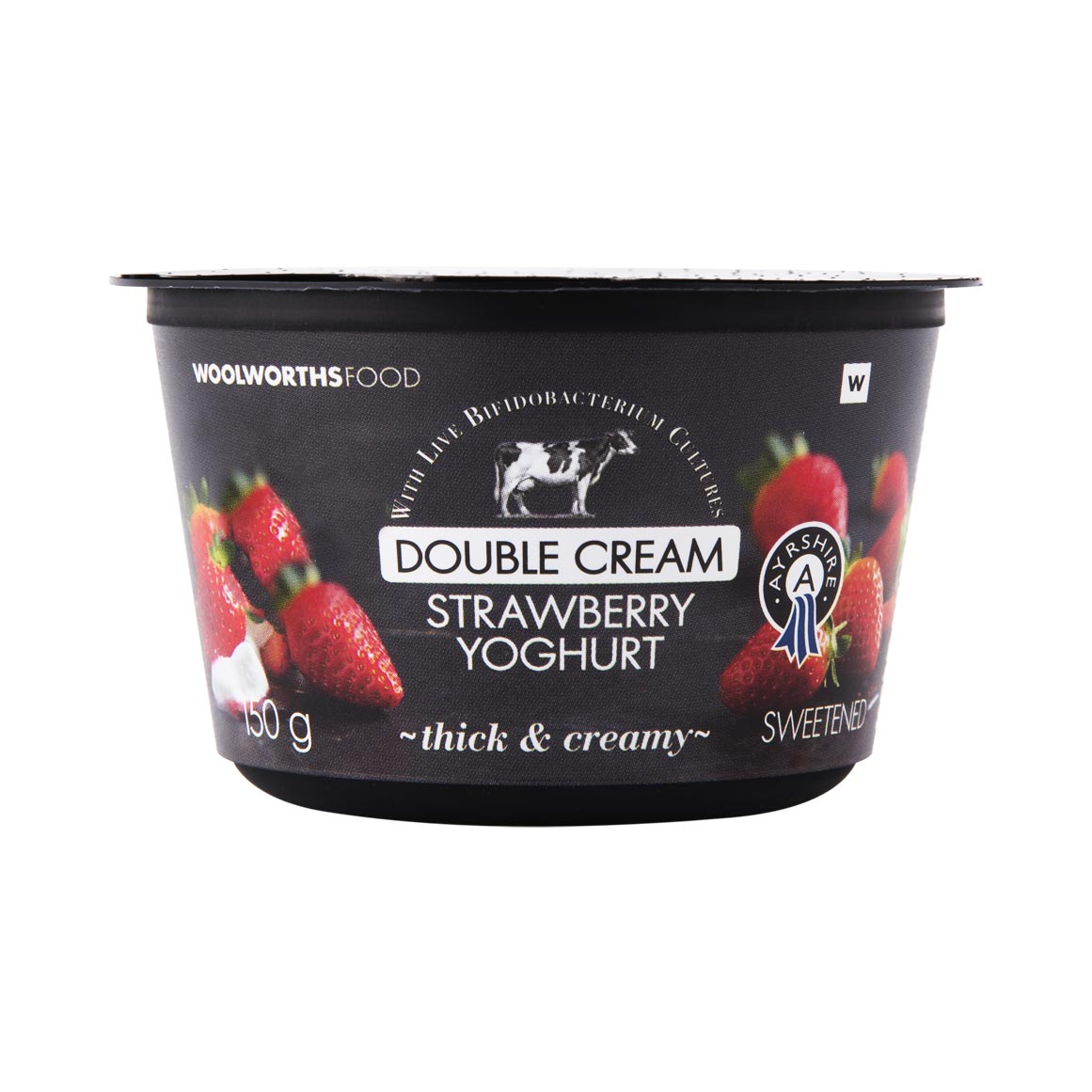 Double Cream Ayrshire Strawberry Yoghurt 150g