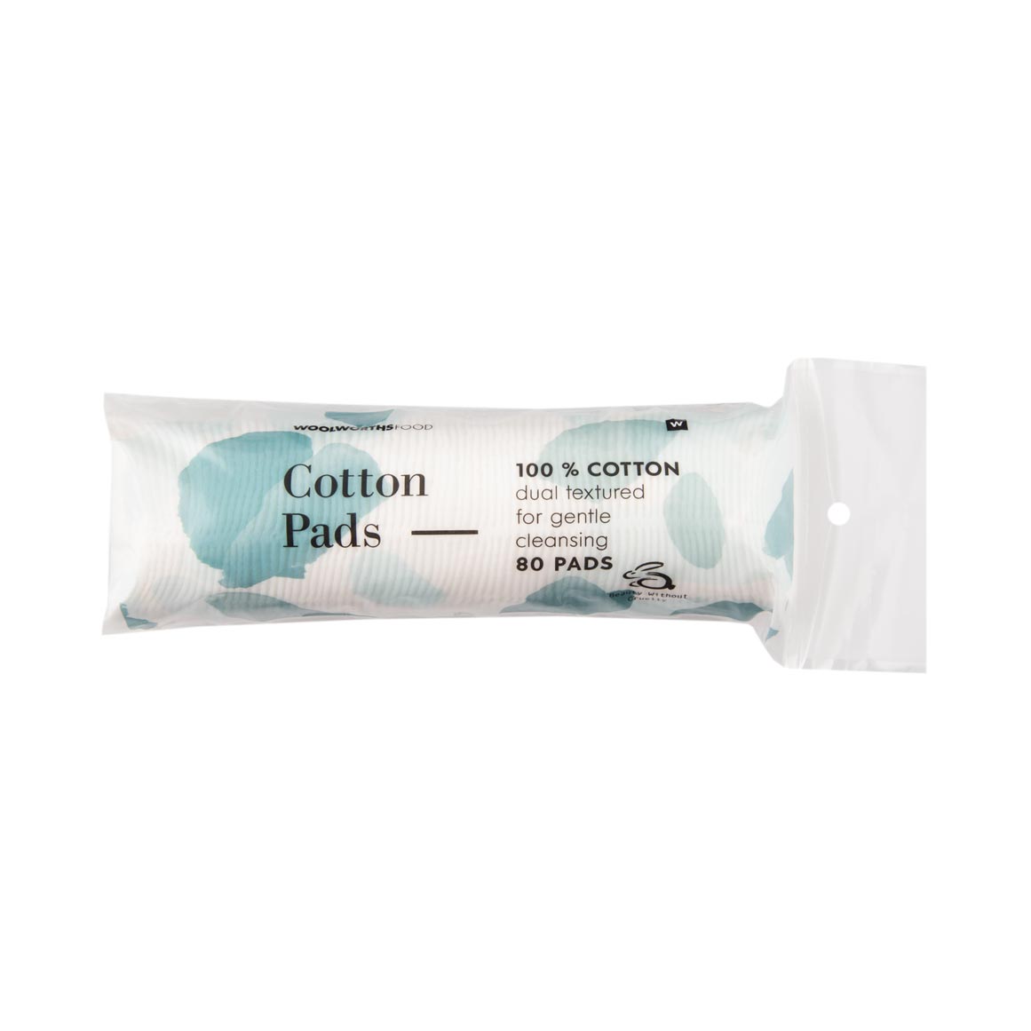 Dual Textured Facial Cotton Pads 80Pk