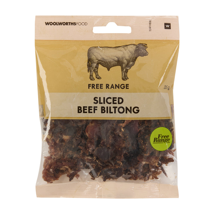 Original Free Range Sliced Beef Biltong 35 g