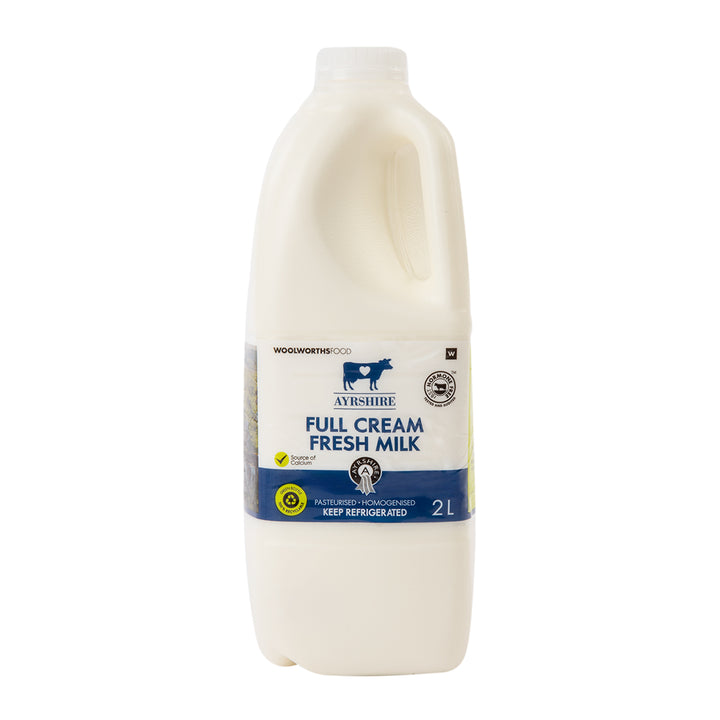 Fresh Full Cream Ayrshire Milk 2L