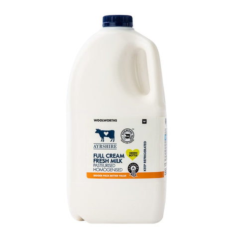 Fresh Full Cream Ayrshire Milk 3L