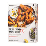 Frozen Crispy Chicken Breast Strips 400g