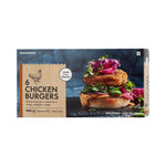 Frozen Crumbed Chicken Burgers 480 g