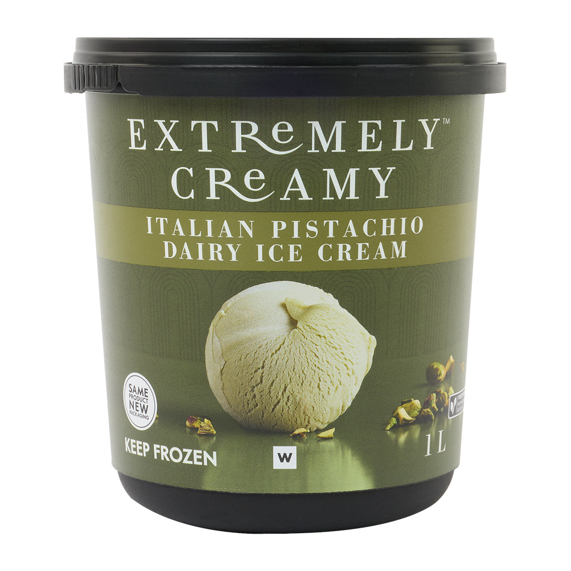 Extremely Creamy Italian Pistachio Dairy Ice Cream 1 L