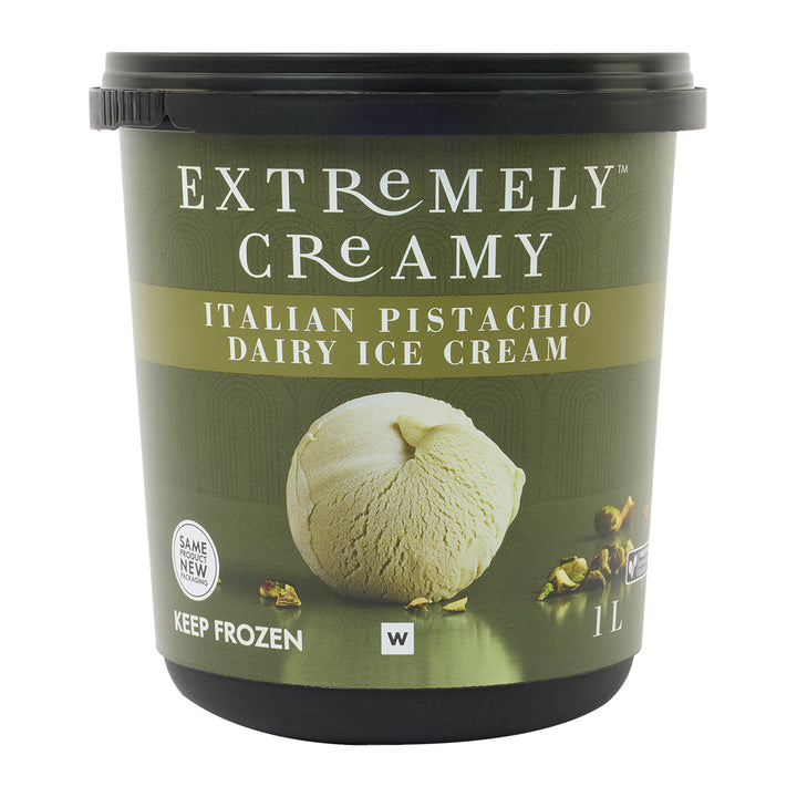 Extremely Creamy Italian Pistachio Dairy Ice Cream 1 L