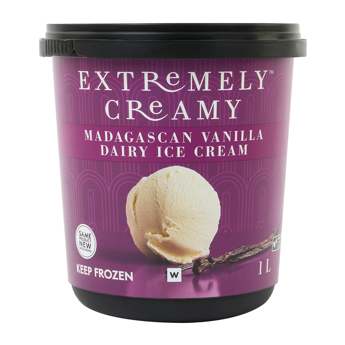 Extremely Creamy Madagascan Vanilla Ice Cream 1L