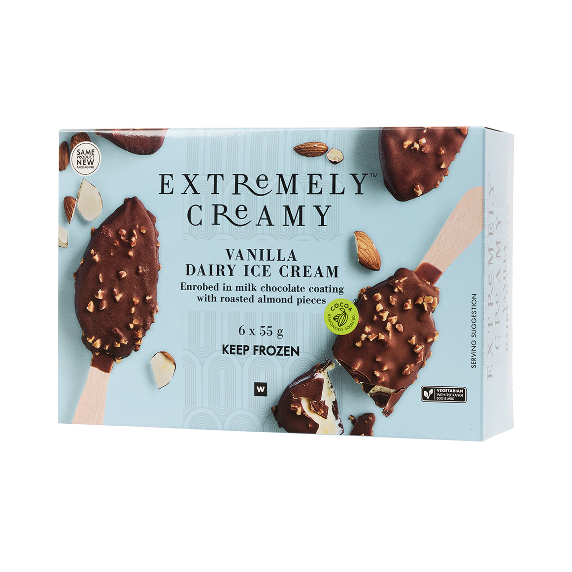 Extremely Creamy Mini Almond Solos 6 x 55 g