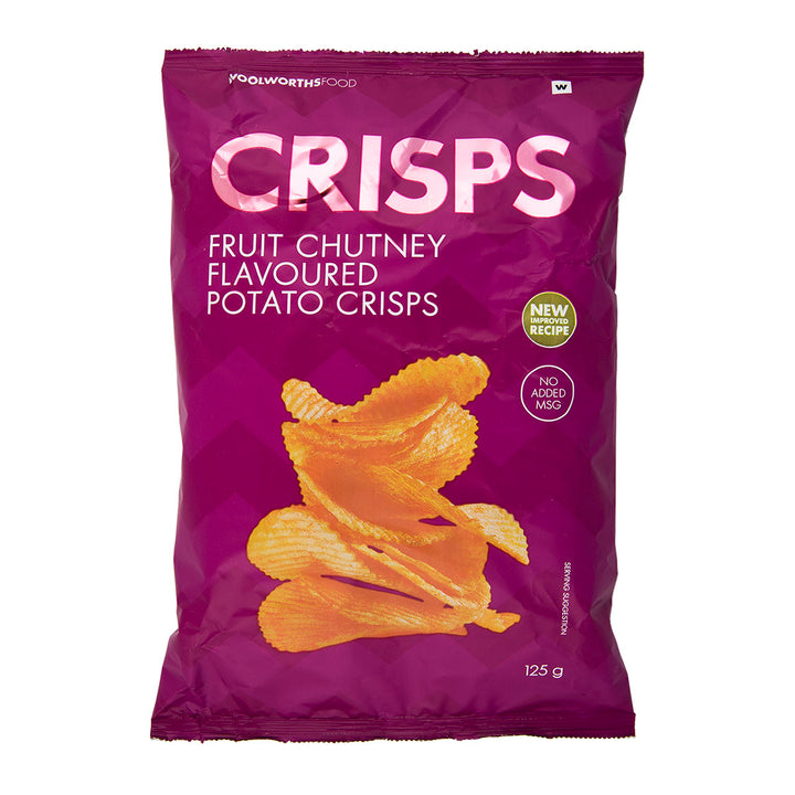 Fruit Chutney Flavoured Potato Crisps 125 g