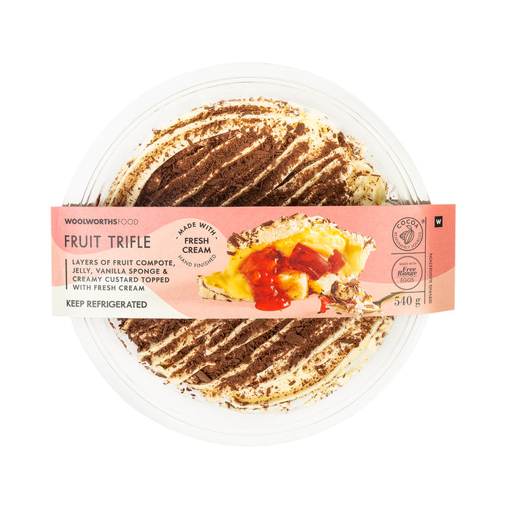 Fruit Trifle Dessert