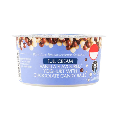 Full Cream Ayrshire Vanilla Yoghurt with Toppings 150g