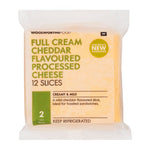 Full Cream Cheddar Flavoured Cheese 12 Slices