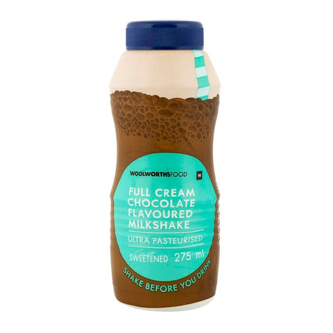 Full Cream Chocolate Flavoured Milkshake 275ml