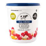 Full Cream Raspberry & Banana Yoghurt 1 kg