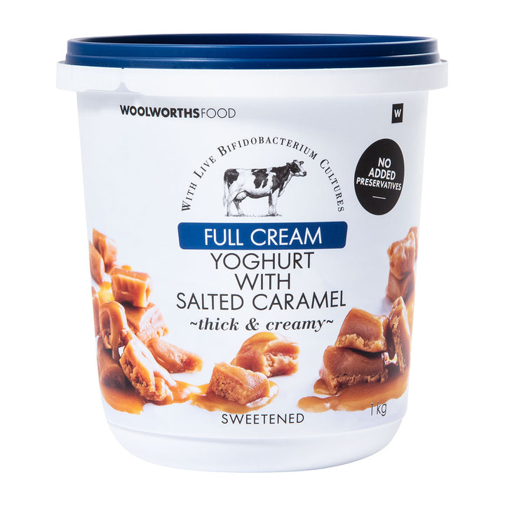 Full Cream Yoghurt with Salted Caramel 1 Kg