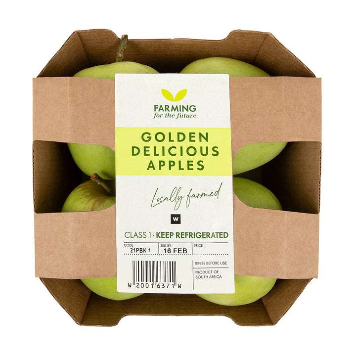Golden Delicious Apples 4 pk