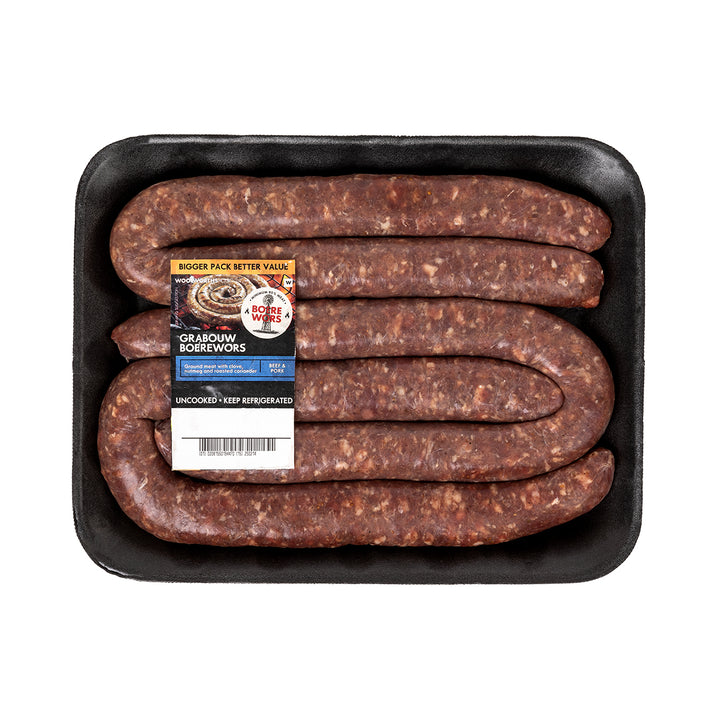 Bulk Grabouw Boerewors Avg 1.5 Kg