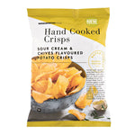 Handcooked Sour Cream & Chives Flavoured Potato Crisps 125g