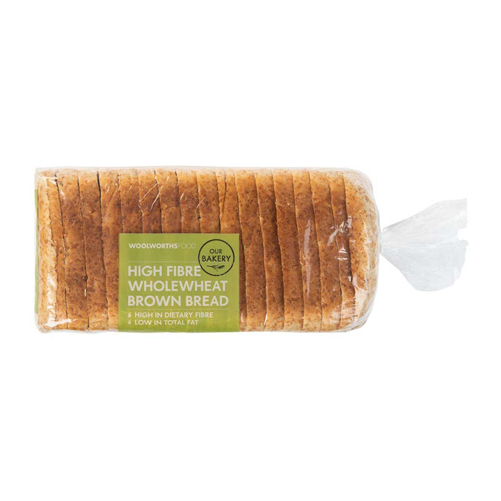 High Fibre Wholewheat Brown Bread 700g