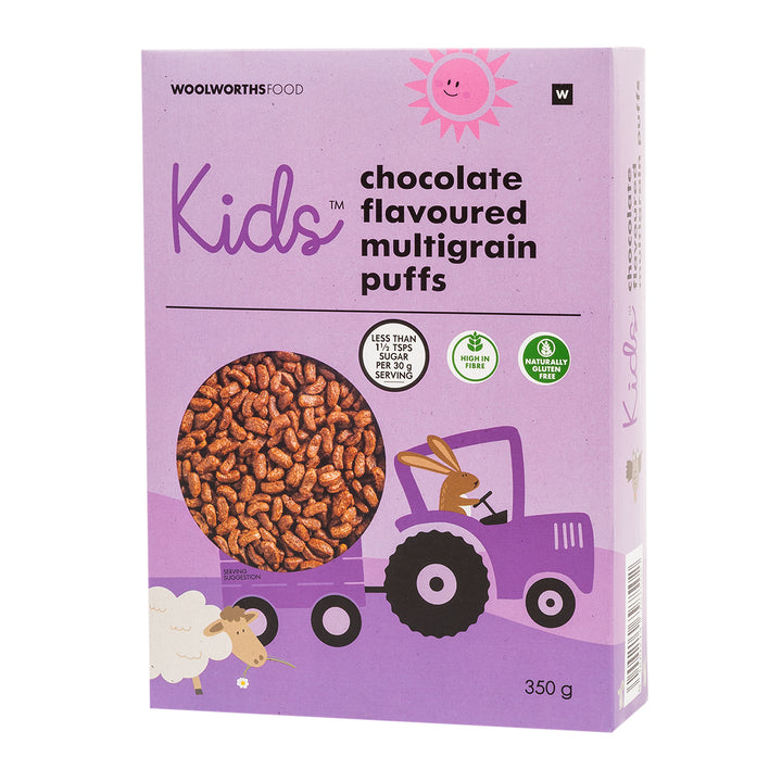 Chocolate Flavoured Puffed Rice Cereal 350g