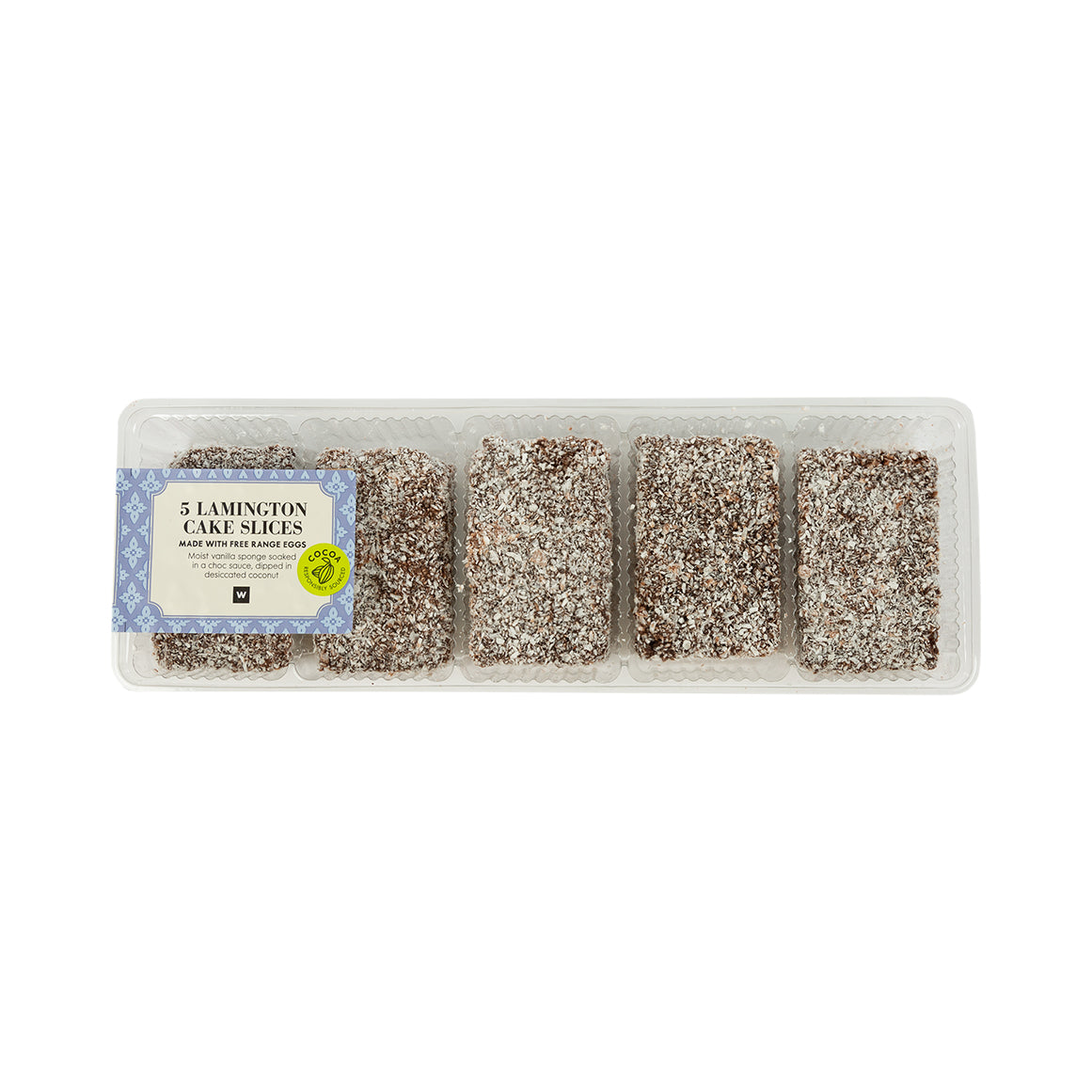 Lamington Cake Slices 5 pk