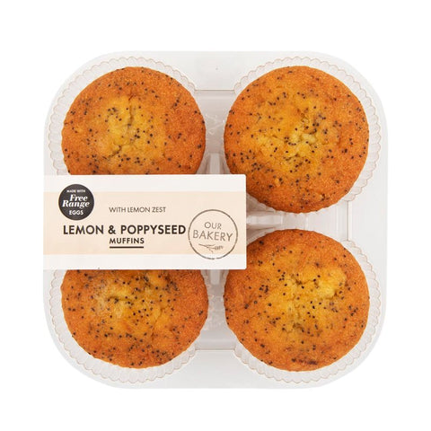 Lemon Muffins 4pk