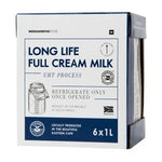 Long Life Full Cream Milk 6x1L