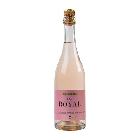 Non Alcoholic Pom Royal Sparkling 100 % Grape Juice 750 ml