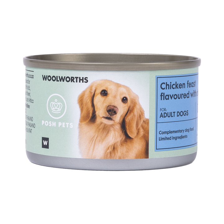 Posh Pets Complete and Balanced Meal Chicken Feast With Chia Seeds for Adult Dogs 85 g