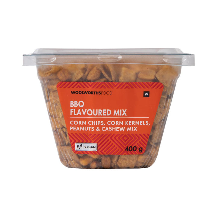 Roasted & Salted BBQ Flavoured Peanut & Cashew Mix 400g