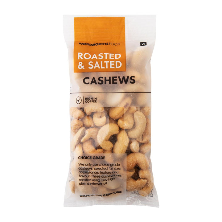 Roasted & Salted Cashews 100g