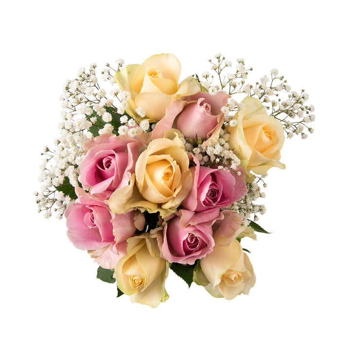 Rosy Cheeks Bouquet 12 Stems