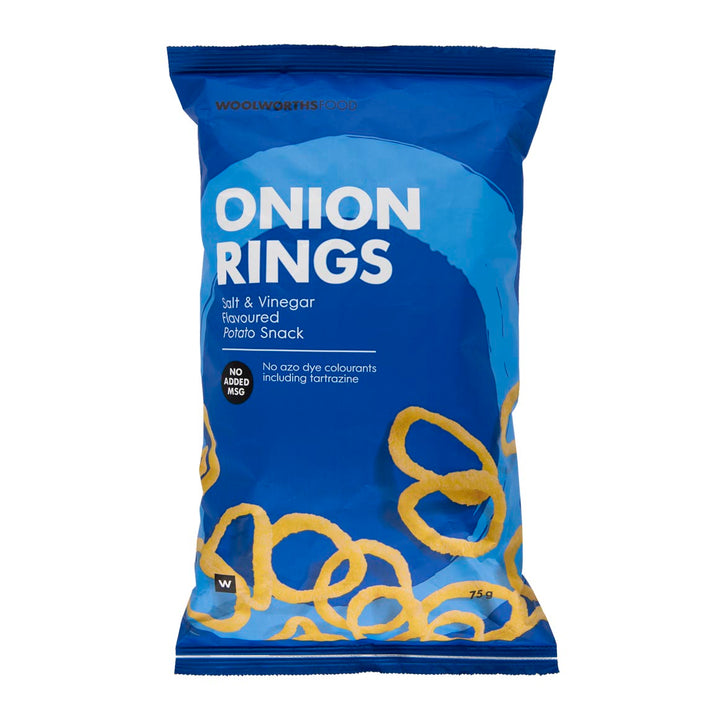 Salt & Vinegar Potato Onion Rings 75g