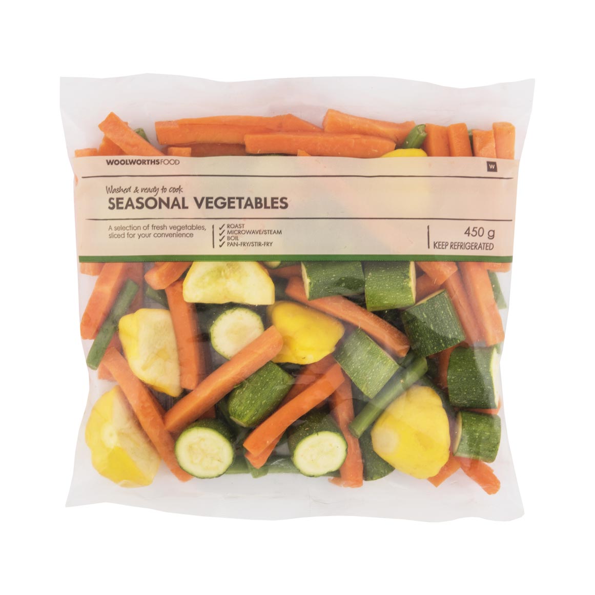 Seasonal Vegetables 450 g