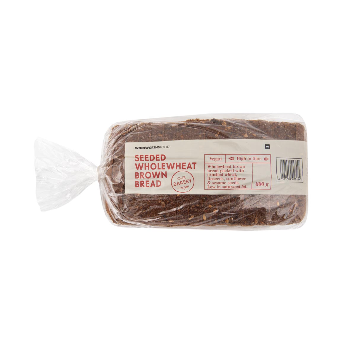 Seeded Wholewheat Brown Bread 800g