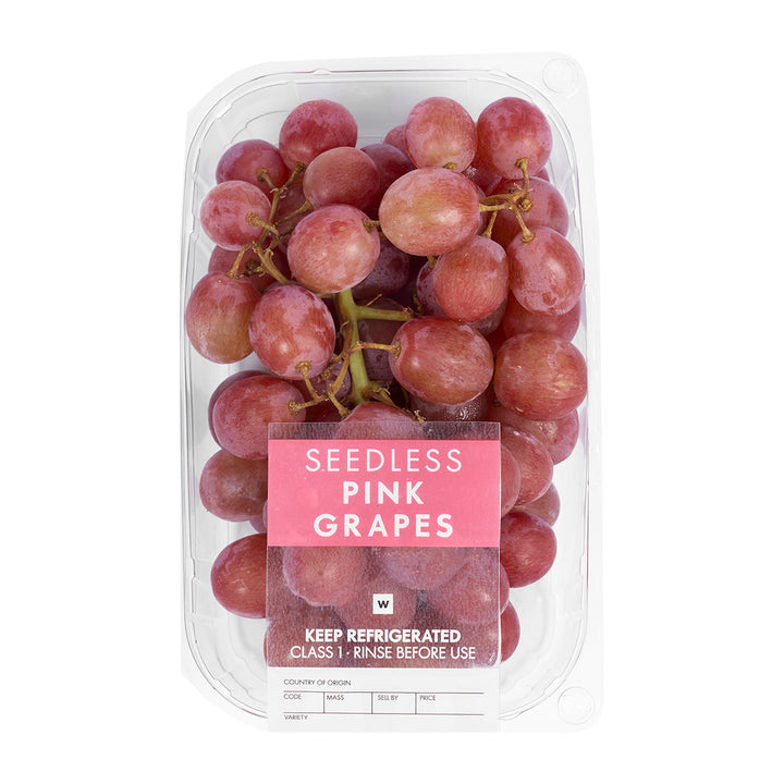 Imported Seedless Pink Grapes 500 g