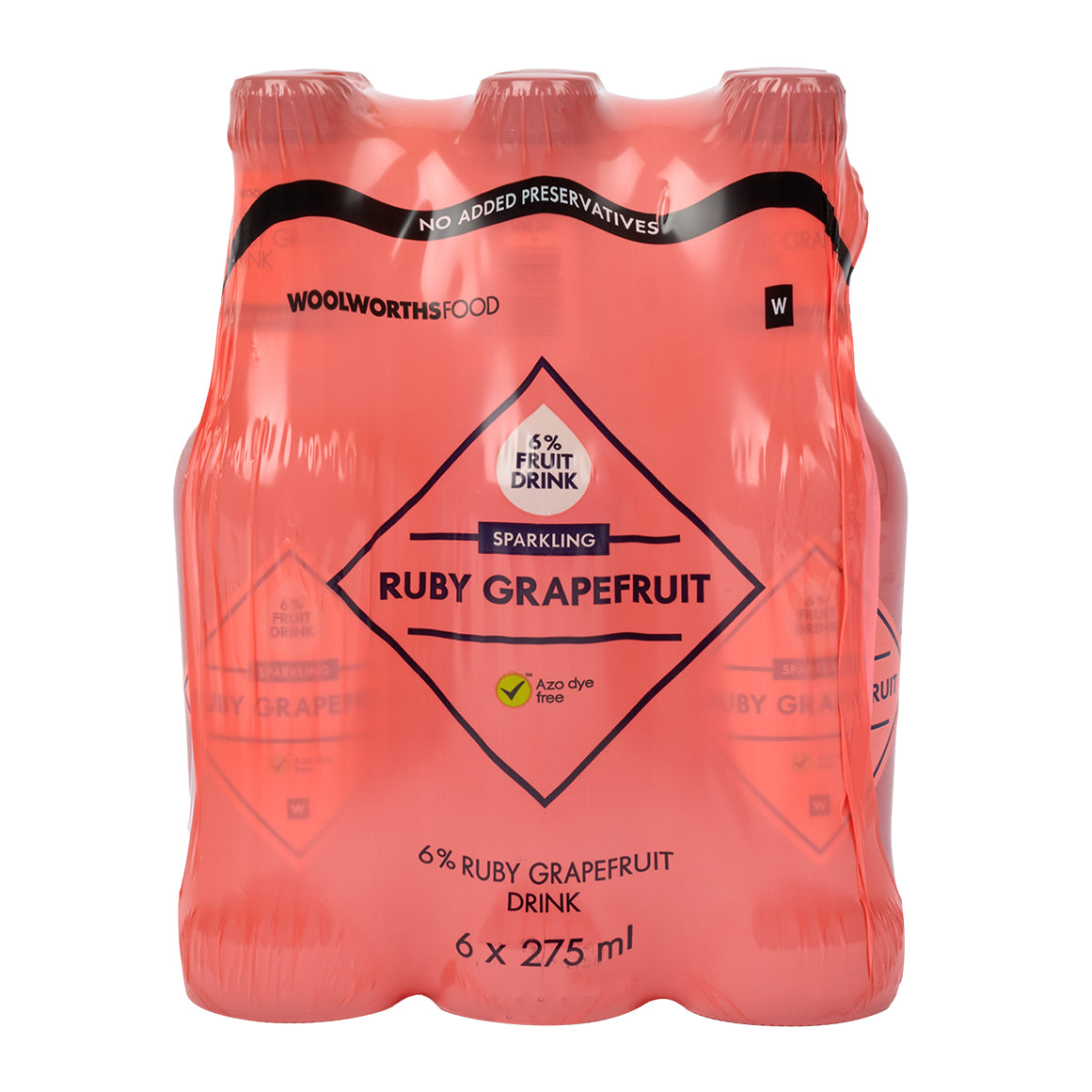 6x275ml Ruby G/Fruit