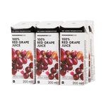 100% Red Grape Juice 6x200ml